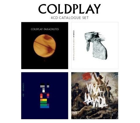 COLDPLAY: 4 CD CATALOGUE SET, CD