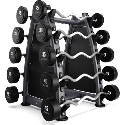 Ziva EX 10 Piece Barbell Rack 2.0 stojan na 10 obouručních činek