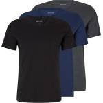 Boss Тениска Boss Mens BOSS Bodywear 3 Pack Premium Cotton T-Shirts - Crew Neck - Blk/Nvy/Char497