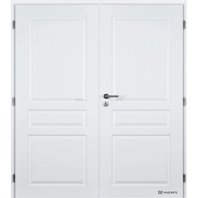 Doornite TROJA bílá pór dvoukřídlé 125 cm