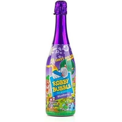 Robby Bubble Blueberry nealkoholický nápoj ochucený 0,75 l