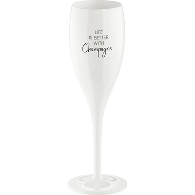 Koziol Чаша за шампанско Cheers с надпис Life Is Better With Champage (3916525)