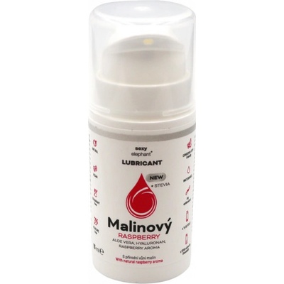 Sexy Elephant Malinový lubrikačný gél 15 ml