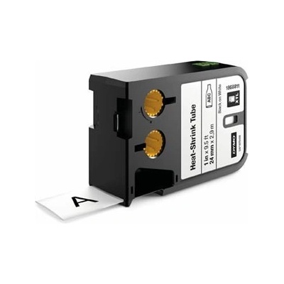 Dymo XTL 1868811, 24mm x 2,7m, čierna tlač/biely podklad, originálna páska
