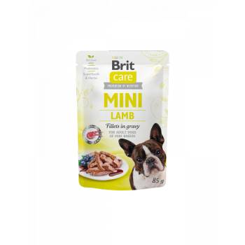 Brit Care Mini Lamb fillets in gravy-агнешки филенца в сос грейви, 85gr