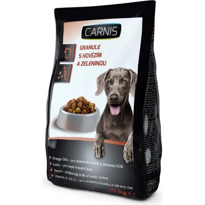 Carnis pro dospělé psy hovězí 10 kg