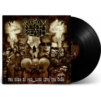 NAPALM DEATH - THE CODE IS RED BLACK LTD 1 LP