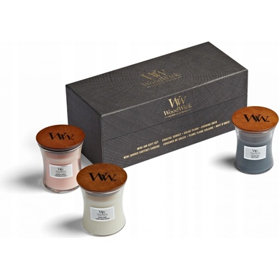 WoodWick Bougie Florale 3 x 85 g
