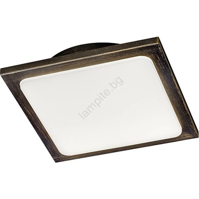 TRIO - led димируемо таванно осветително тяло denver led/20w/230v патина (lx0024)