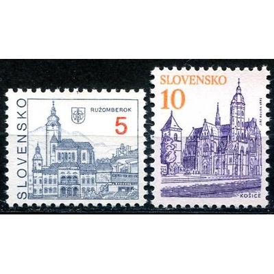 (1993) Pof. 3 - 4 ** - Slovensko - Města