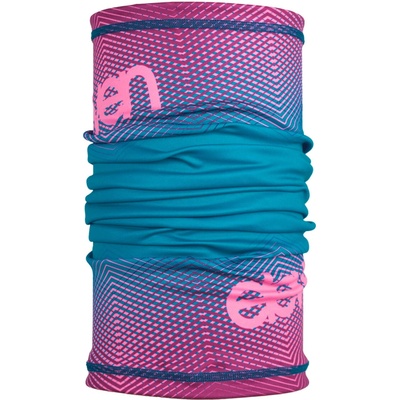 Eleven multifunkčná šatka Vortex Blue Pink