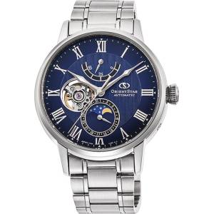 Orient Star RE-AY0103L Мъжки часовник - Автоматичен, Уникален Циферблат "Вода", Лунна Фаза, Дата, 41 мм, 50м Водоуст Часовници