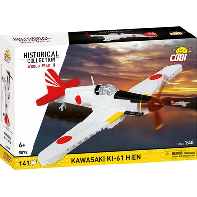 Cobi 5872 II WW Kawasaki Ki-61 Hien, 1:48, 141 k
