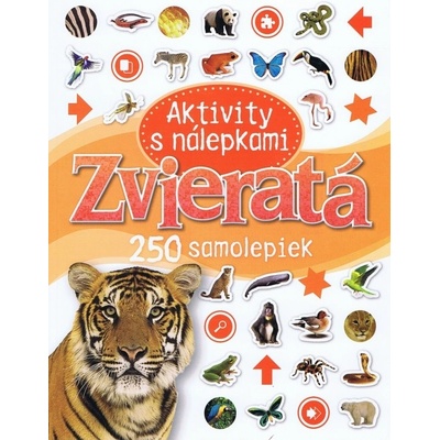 Zvieratá Nálepková kniha