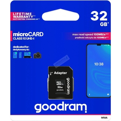 Goodram microSDHC 16 GB UHS-I U1 M1AA-0160R12