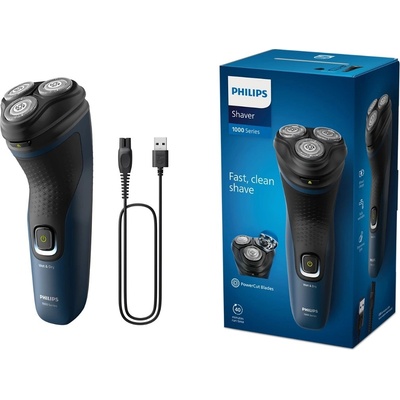 Philips S1151/00 čierny, modrý