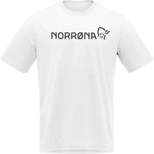Norrøna Мъжка тениска Norrøna /29 Cotton Norrøna Viking T-Shirt - Pure White - размер M (016-8621-0812)