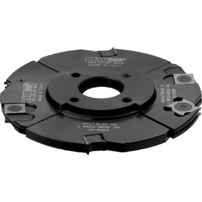 D:140x4-15mm,d:30mm,Z:4+4, OCEL, MAN, Stavitelná drážkovací fréza 3dílná, C69400130, CMT