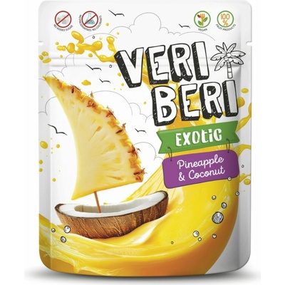 Veri Beri Ovocné stripsy Ananás a Kokos 50 g