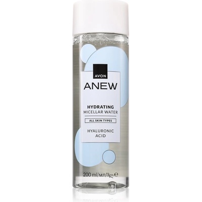 Avon Anew Hyaluronic Acid мицеларна вода с хидратиращ ефект 200ml