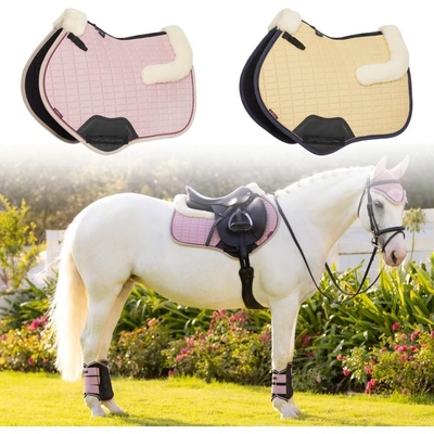 LeMieux Podsedlová dečka Merino Suede Square mimosa – Sleviste.cz