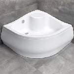 Radaway Душ корито акрилно полукръгло Radaway Korfu A 90x90 см, бяло (4S99400-03)