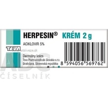 Herpesin krém crm.der.1 x 2 g