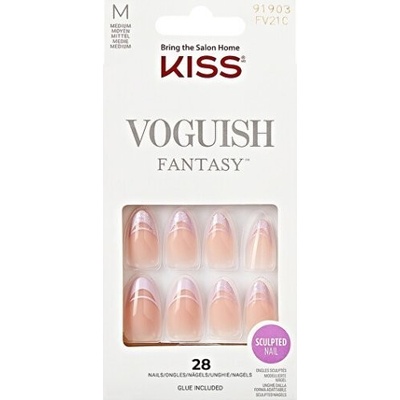 KISS Nalepovací nehty Voguish Fantasy Nails 28 ks