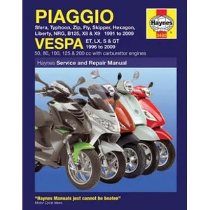 Piaggio (Vespa) Scooters (91 - 09) | Matthew Coombs (ISBN: 9781844258031)