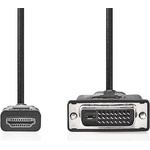 Nedis CCGL34800BK20 HDMI - DVI-D 24+1p кабел, 1080p, дължина 2 m (CCGL34800BK20)