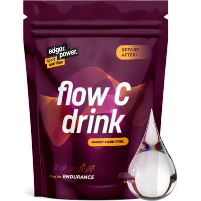 Edgar Flow Carbohydrates drink energetický nápoj Bez příchutě 100 g