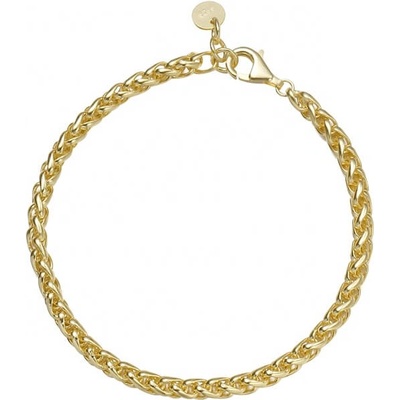 Silenti Jewelry Сребърна гривна "Житен Клас