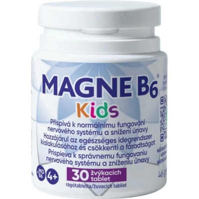 Magne B6 Kids 30 žvýkacích tablet
