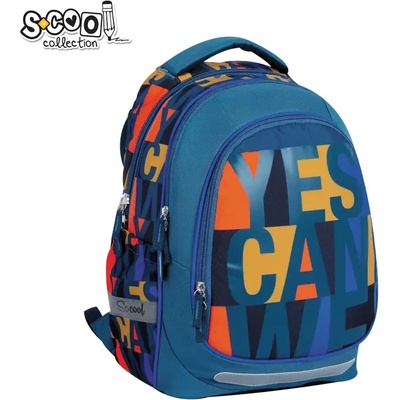 S-Cool АНАТОМИЧНА РАНИЦА SCOOL ОЛЕКОТЕНА, Yes Can We