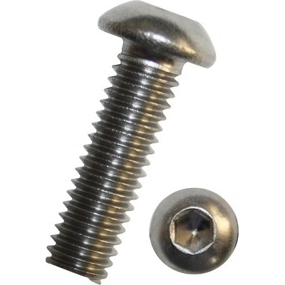 Šroub s půlkulatou hlavou ISO 7380-1 M5x30 mm, nerez A2, 1 ks
