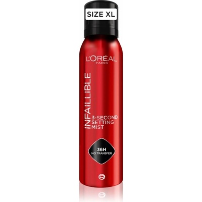 L'Oréal Paris Infaillible 3-s setting mist fixační sprej 150 ml – Zboží Dáma