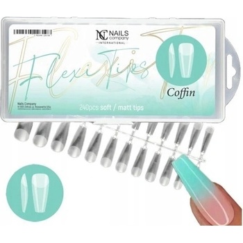 Nails Company Formy Flexi Tips Coffin 240 ks