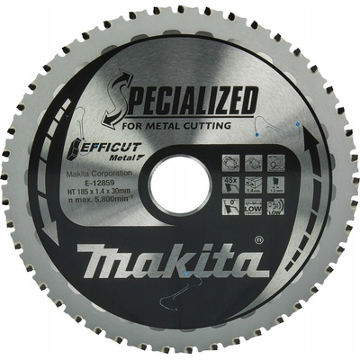 Makita Řezný kotouč EFFICUT 185 x 30 mm E-12859