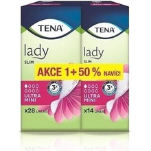 Tena Lady Slim Ultra Mini+50% 42 ks 211482