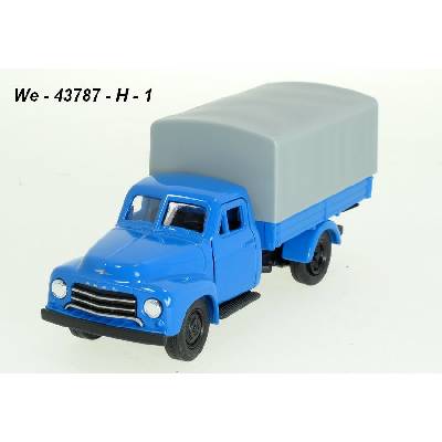 Welly Opel Blitz soft top modré code 43787H modely aut 1:34