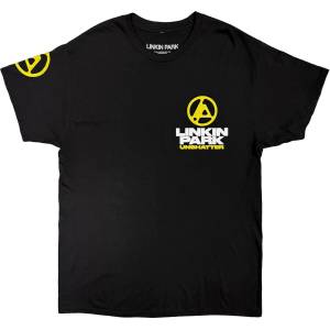 Linkin Park Unshatter Pocket (Back Print) Тениска с къс ръкав Black M (LPTS48MB02)