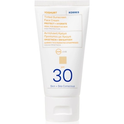 Korres Yoghurt tónovací ochranný krém SPF 30 50 ml