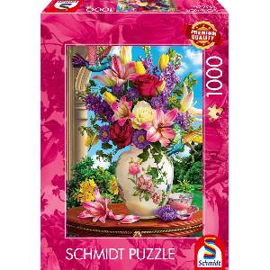 Schmidt Spiele Пъзел Schmidt от 1000 части - Букет цветя (58888)