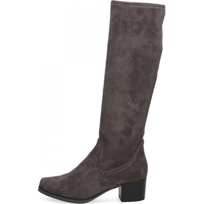Caprice kozačky stretch 9-9-25506-27 dk grey stretch