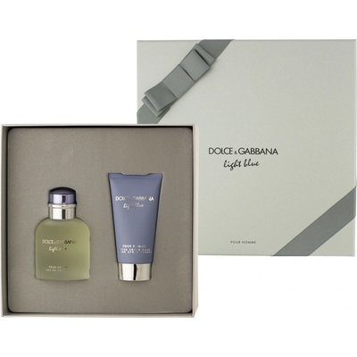 Dolce & Gabbana Light Blue pour Homme EDT 75 ml + balzám po holení 75 ml dárková sada