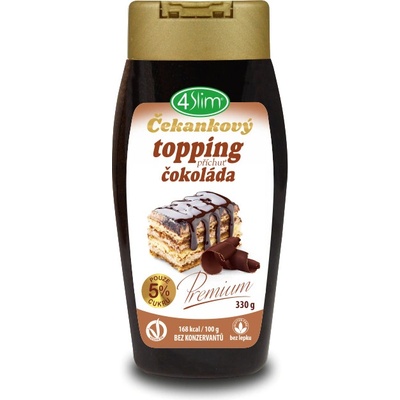 Čekankový topping příchuť čokoláda 330 g