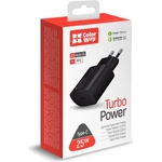 ColorWay USB зарядно устройство, порт за доставка на енергия PPS USB Type-C (25 W), черно (CW-CHS033PD-BK) (CW-CHS033PD-BK)