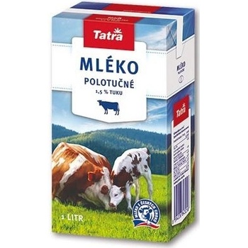 Tatra Swift Trvanlivé polotučné mléko s víčkem 1 l