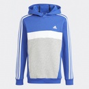 adidas detská mikina s kapucňou modrá