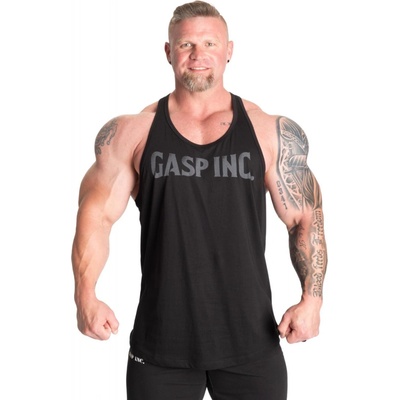 Gasp Essential T-back čierno-šedé